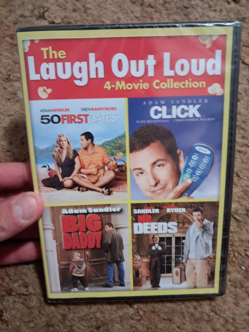 Sony Adam Sandler 4-Movie DVD Collection - Red, Blue